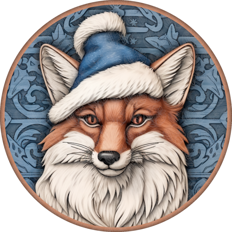 Wood Carving Effect Fox – GBH21943